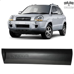 Friso Moldura Lateral Porta Dianteira Tucson 2005 06 07 08 09 10 14 15 2016 Não Colável Cinza Chumbo