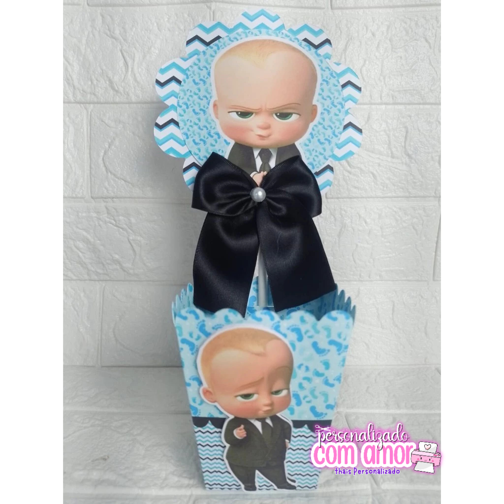 Centro de Mesa  Cachepot Poderoso chefinho Personalizados - Lembrancinhas - Festa Infantil - Aniversário