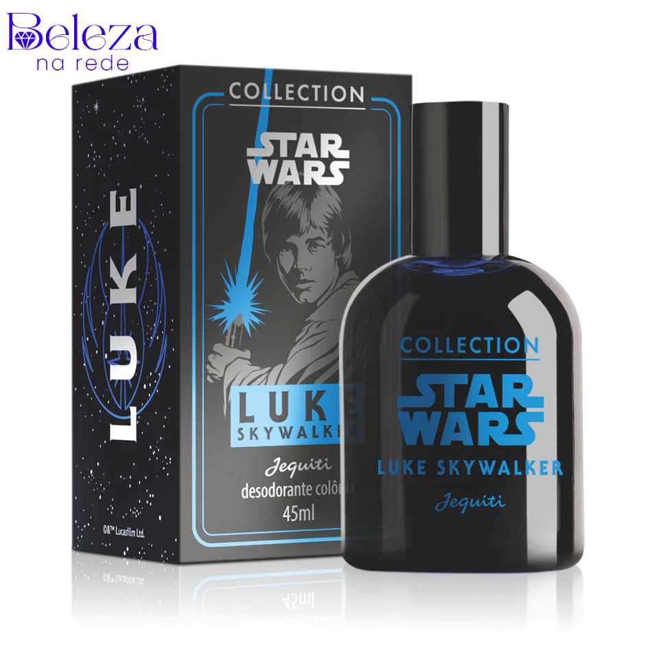 Perfume Star Wars Luke Skywalker Desodorante Colônia, Jequiti 45 ml