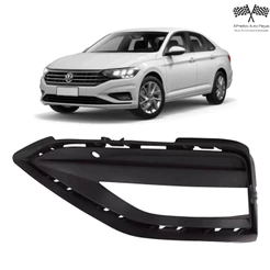 Grade Moldura Farol Milha Dianteiro Jetta 2018 2019 2020 2021 2022 Esquerdo Motorista 17A853665A9B9