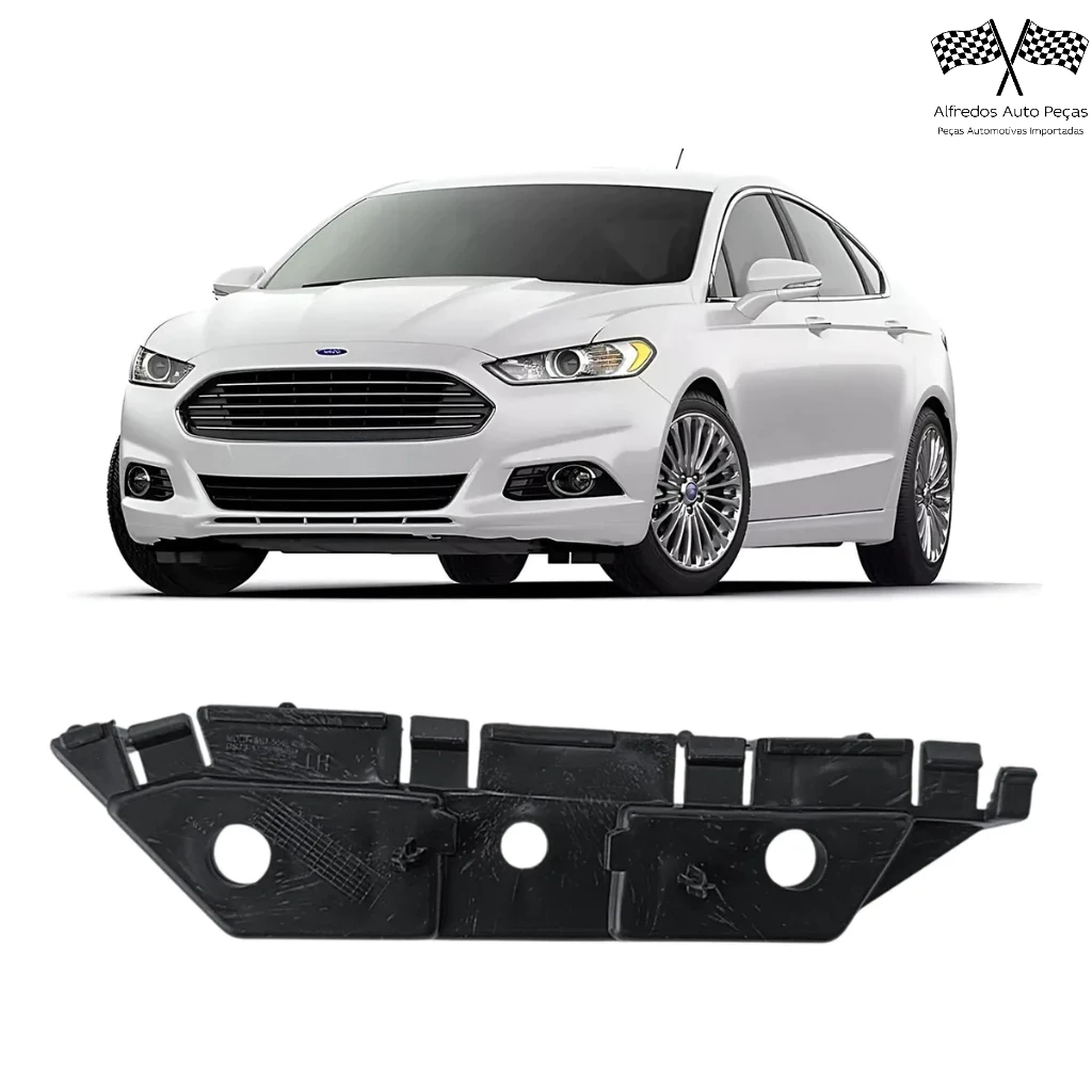 Guia Parachoque Dianteiro Fusion 2013 2014 2015 2016 Esquerdo Motorista DS7Z17C947B