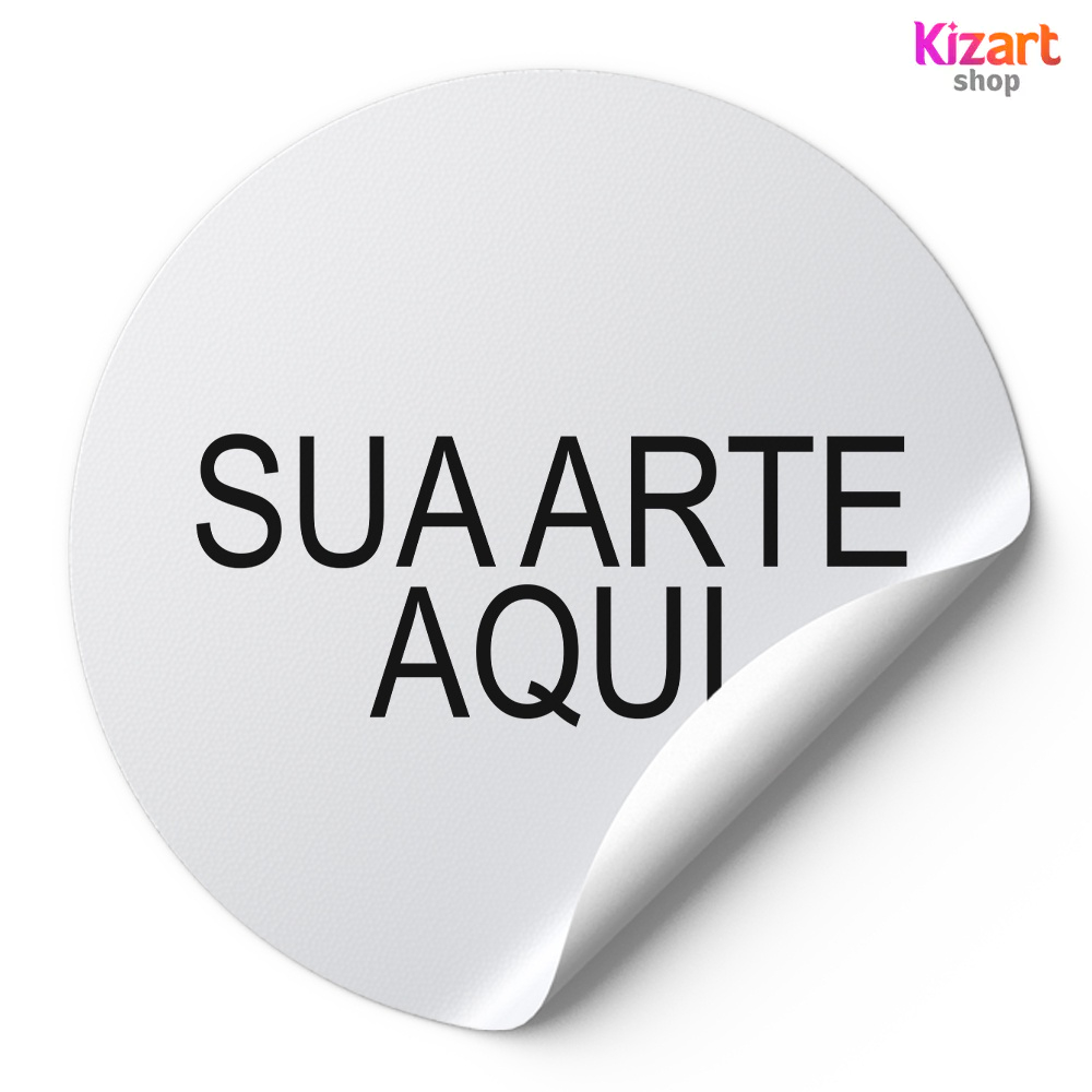 Tag Etiquetas Redondas Adesivos Para Embalagens Personalizado Com Seu Logo Ou Arte Própria em Oferta na Shopee