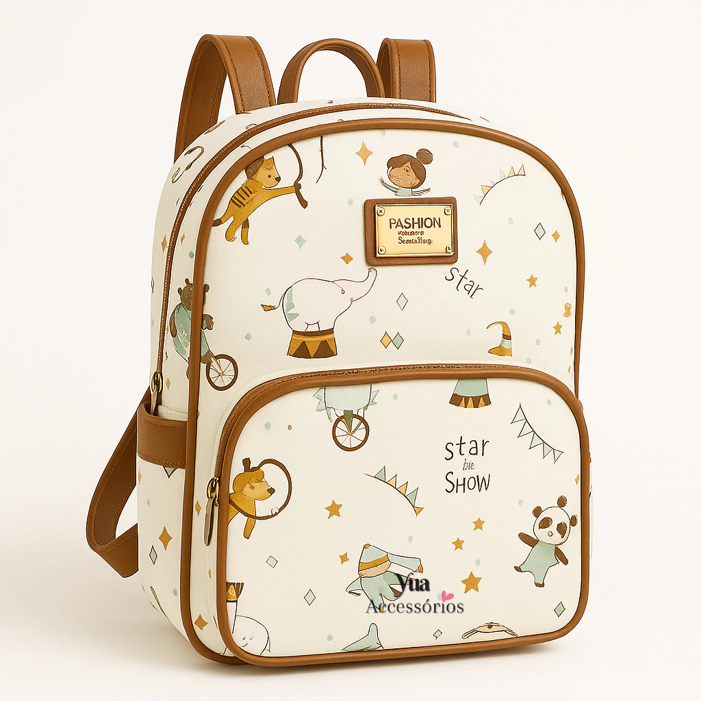 Imagem Mochila materninade menino e menina , bolsa de costas para passeio , escola , creche envio rapido