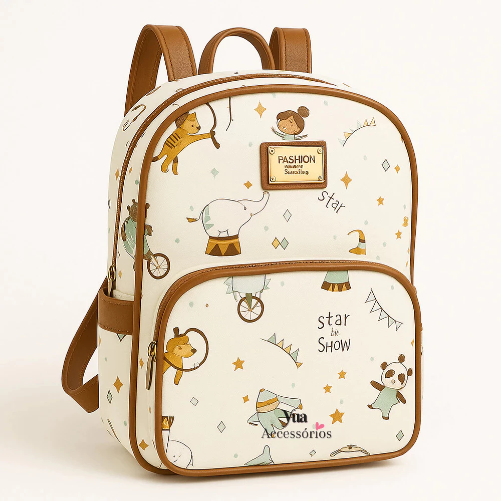 Mochila materninade menino e menina , bolsa de costas para passeio , escola , creche envio rapido