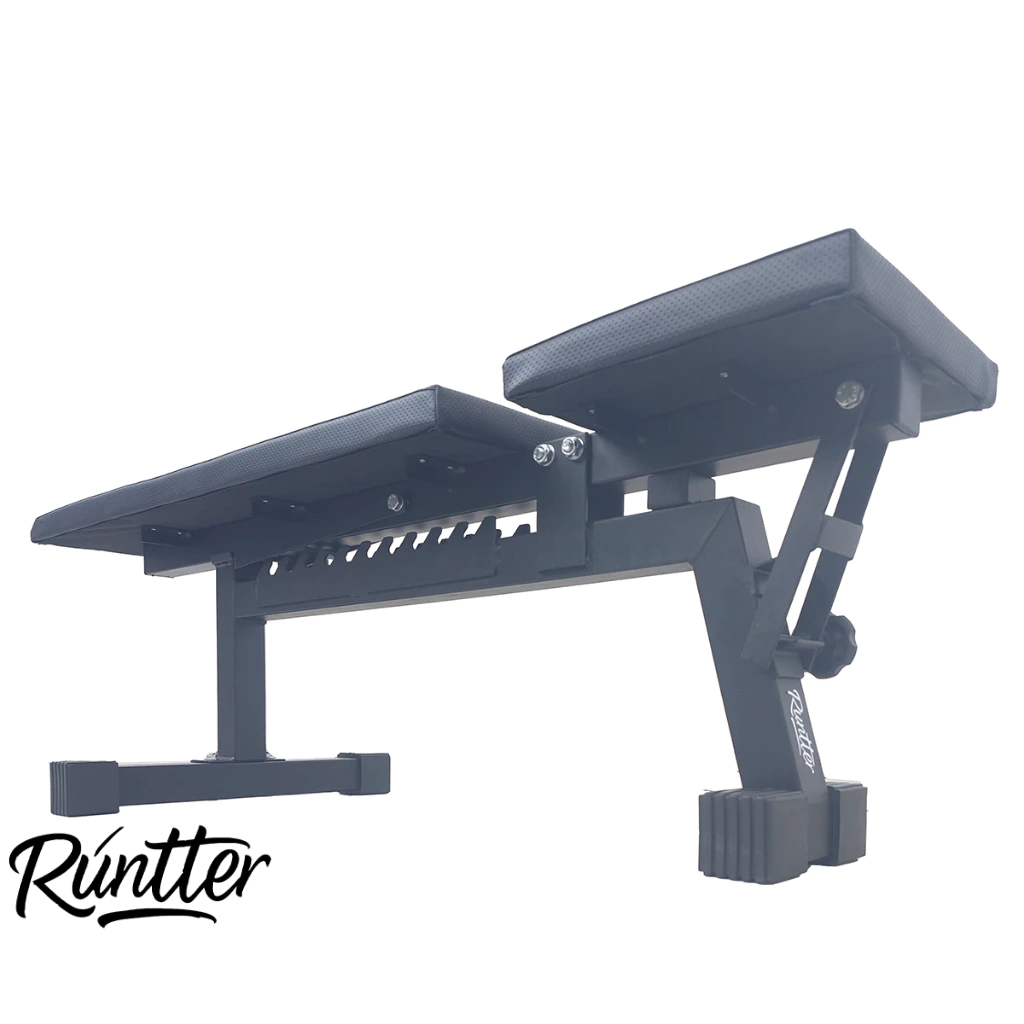 Banco Supino Rúntter Ajustável 300kg 11 Posições Preto em Oferta na Shopee