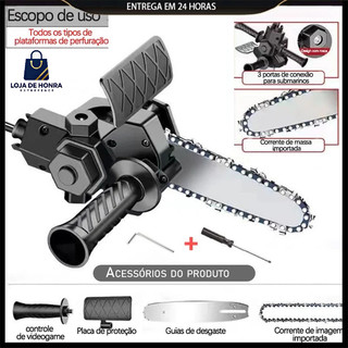 Motosserra Para Furadeira E Parafusadeira Adaptador Portátil