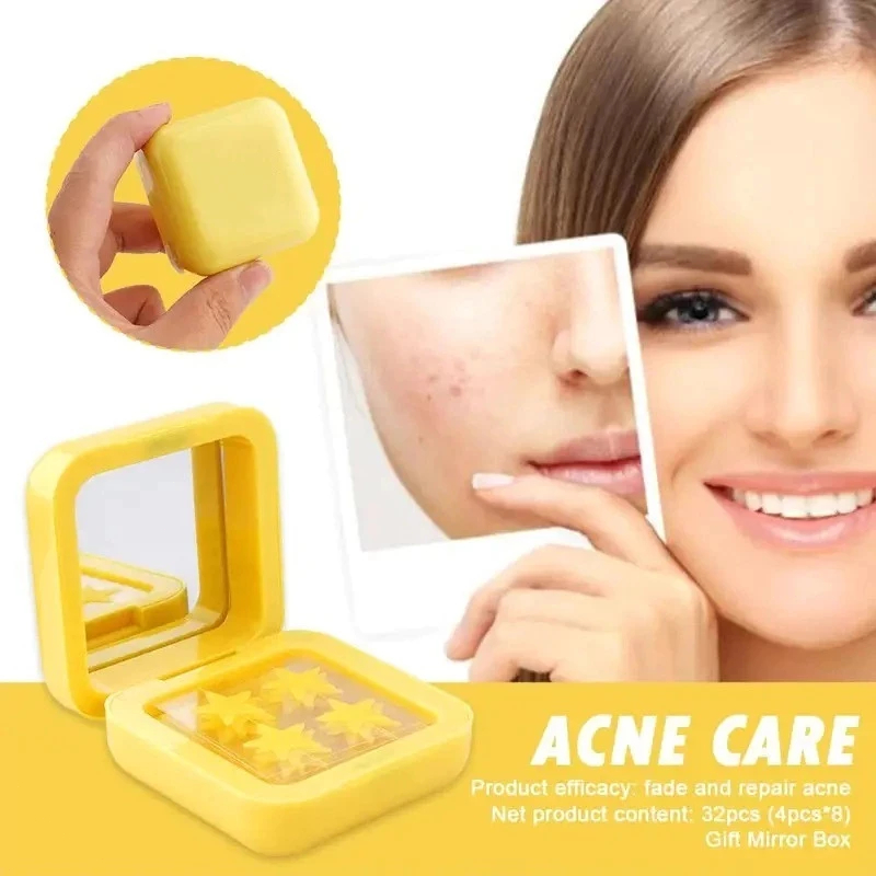 40Pcs de adesivos para remoção de espinhas coloridos para tratamento da pele e beleza facial em Oferta na Shopee