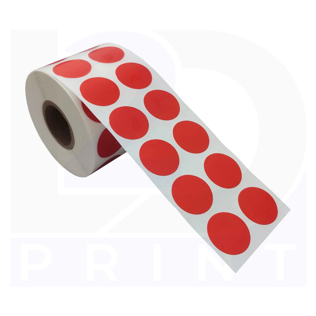 2000 Etiquetas Bolinha Colorida 2cm (20mm) em Oferta na Shopee