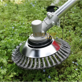 Escova De Aço Disco Lâmina Grande Para Roçadeira A Gasolina - 6 POL - Promoção em Oferta na Shopee