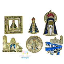 imã de geladeira aparecida, imã nossa senhora aparecida, lembrancinha religiosa, kit de imãs, imã