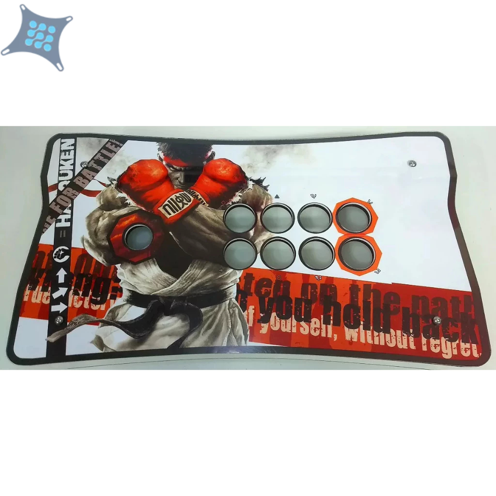 Caixa para controle arcade   Kit Sanwa / Qanba / Aegir Pop - Aqua Pc