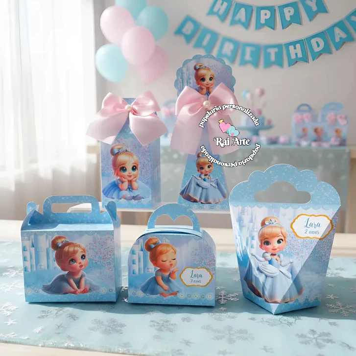 KIT FESTA CINDERELA BABY LEMBRANCINHAS ANIVERSÁRIO FESTA INFANTIL PERSONALIZADOS CINDERELA BABY CUT ROSA - PEGUE E MONTE