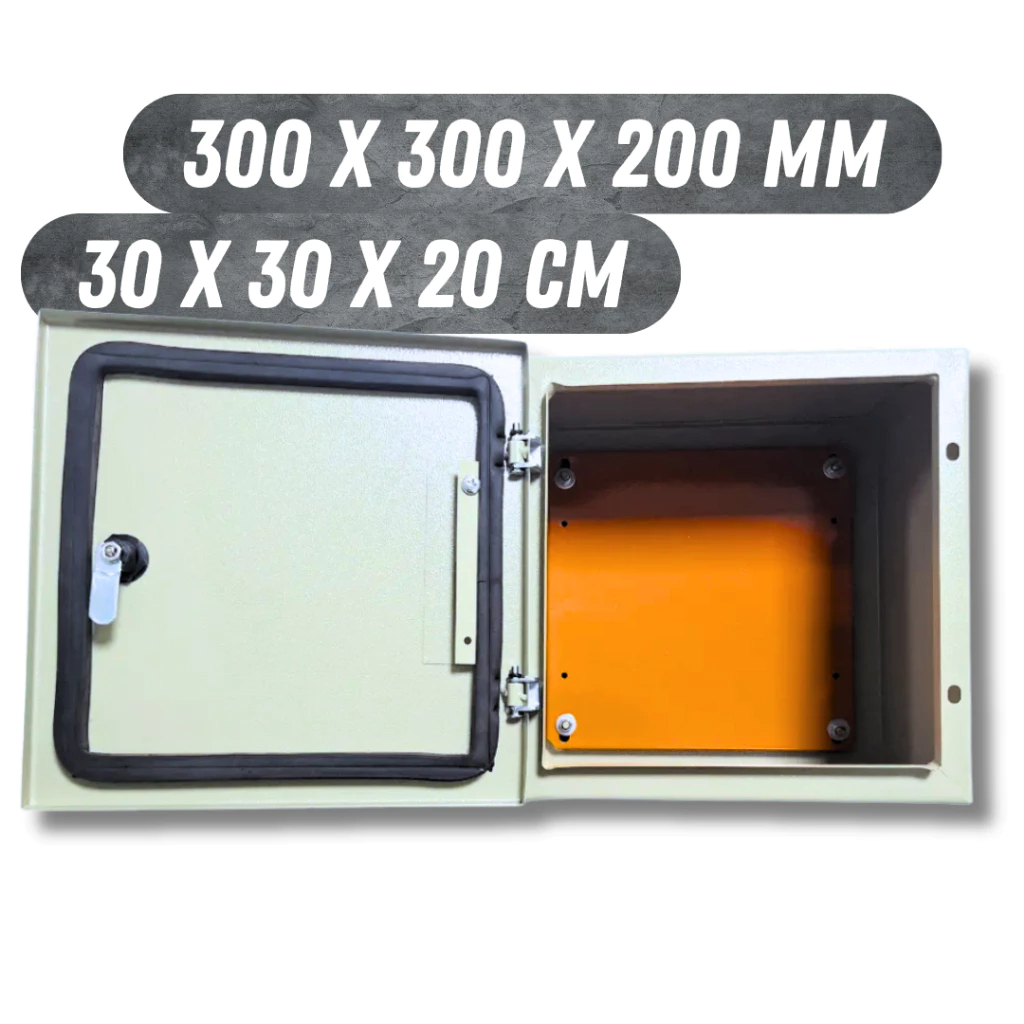 CAIXA DE MONTAGEM PAINÉL ELÉTRICO QUADRO DE COMANDO 30X30X20 em Oferta na Shopee