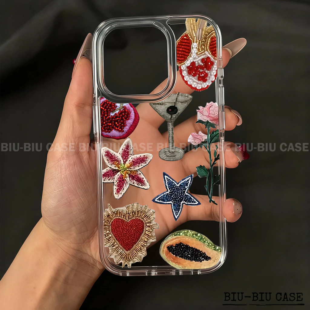 Capa Capinha Tpu Anti Impacto Transparente Para IPhone XR 11 12 13 14 15 16 17 ProMax Taça com Coração
