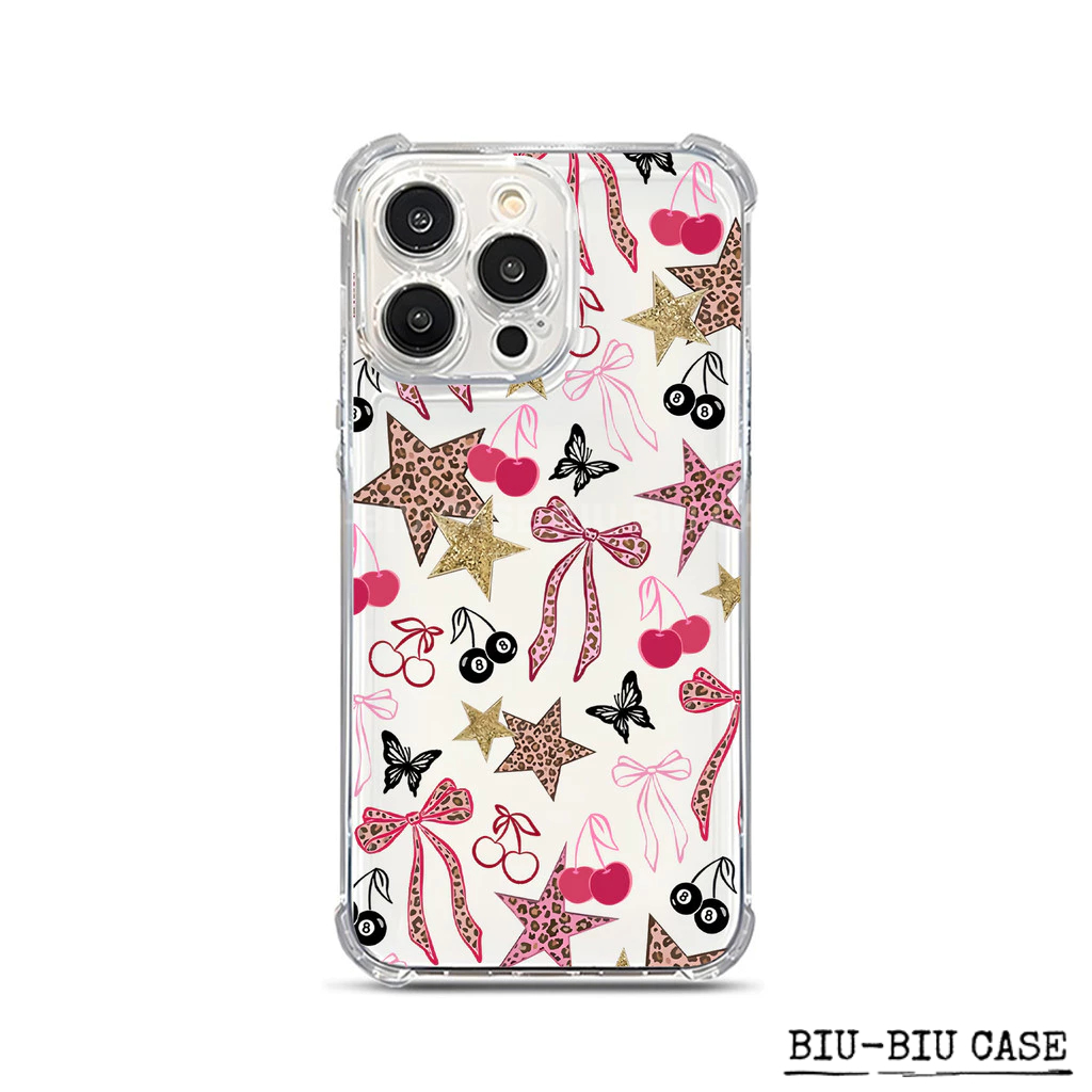 Capa para celular Laço de Estampa de Onça adequada para iPhone XR 17 16 11 12 13 14 15 Pro Max XS TPU Anti Capa Macia