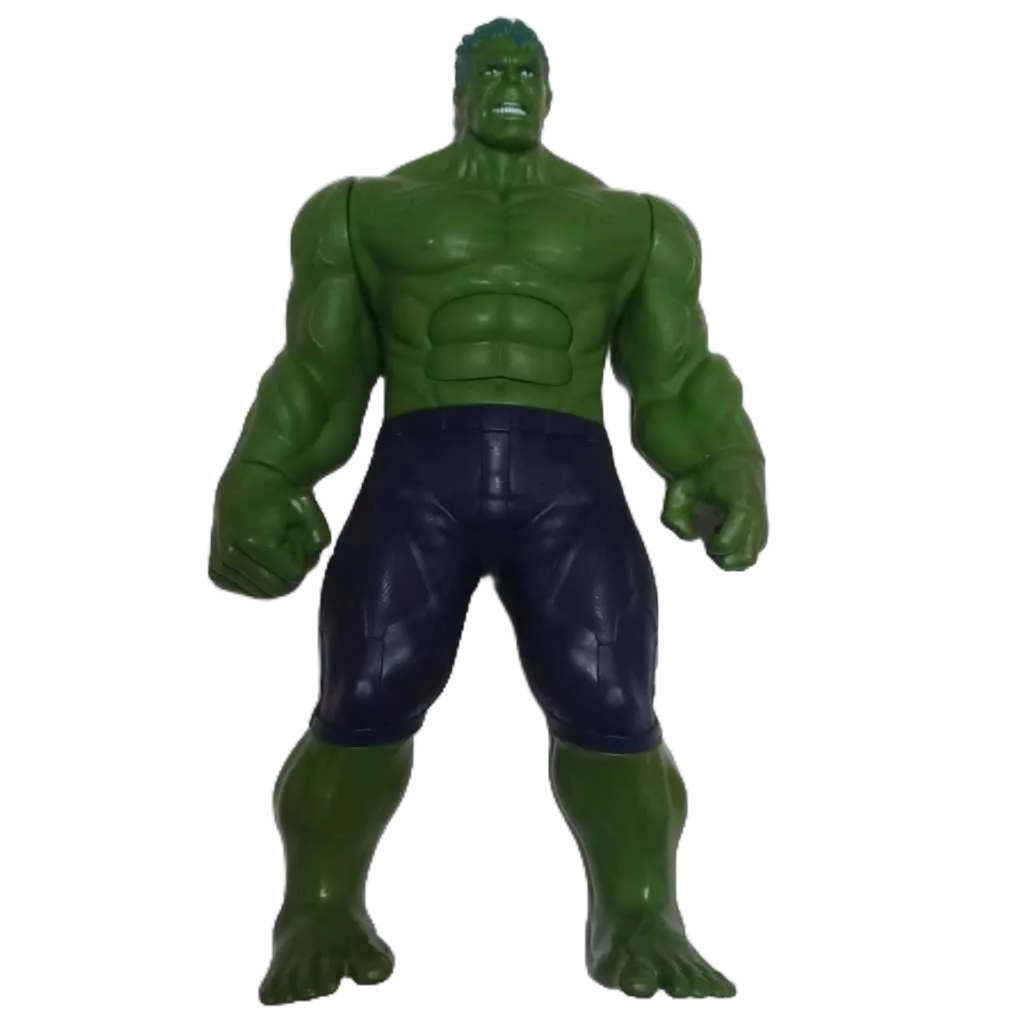 Boneco Articulado Com Som Hulk Marvel 30cm Titan Hero Vingadores