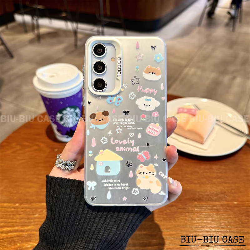 Capinha capa de Gatinho Rabiscado para SAMSUNG Galaxy A55 A54 A35 A34 A25 A15 S24 S23 A55 S25 Capa TPU choque