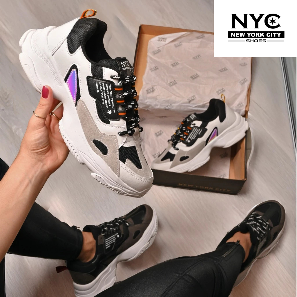 Tênis Casual Estiloso Feminino e Masculino NYC SHOES – Confortável e Moderno