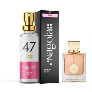 Perfume Árabe Feminino 15 ml – Alta Fixação Inspirações NAGOIA 47 Club De Nuit Woman em Oferta na Shopee