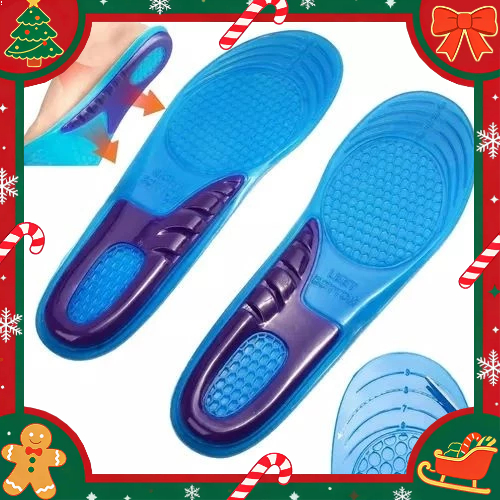 Palmilha Ortopédica Gel de Silicone para Dores nos Pés Anti Impacto para Sapato em Oferta na Shopee