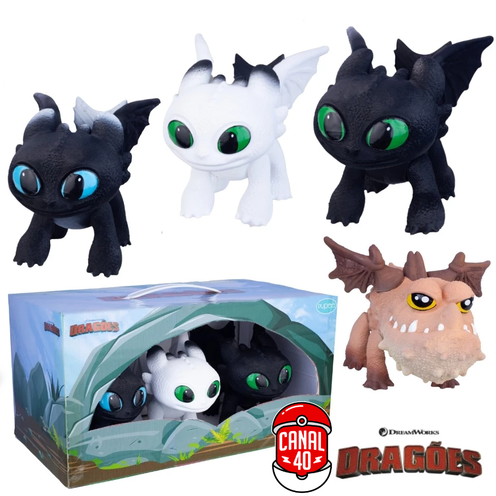 DRAGÃO PUPEE BABY MINI BONECOS ARTICULADO BRINQUEDOS COMO TREINAR ECLIPSE DAWN DUSK BATATÃO DRAGÕES em Oferta na Shopee