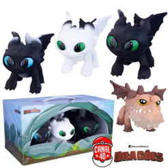 DRAGÃO PUPEE BABY MINI BONECOS ARTICULADO BRINQUEDOS COMO TREINAR ECLIPSE DAWN DUSK BATATÃO DRAGÕES