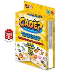 JOGO CADÊ? 54 CARTAS GGB DIVERSÃO BRINQUEDOS RACIOCÍNIO CRIANÇAS FAMÍLIA ACHEI ANIMAIS TAPA CERTO