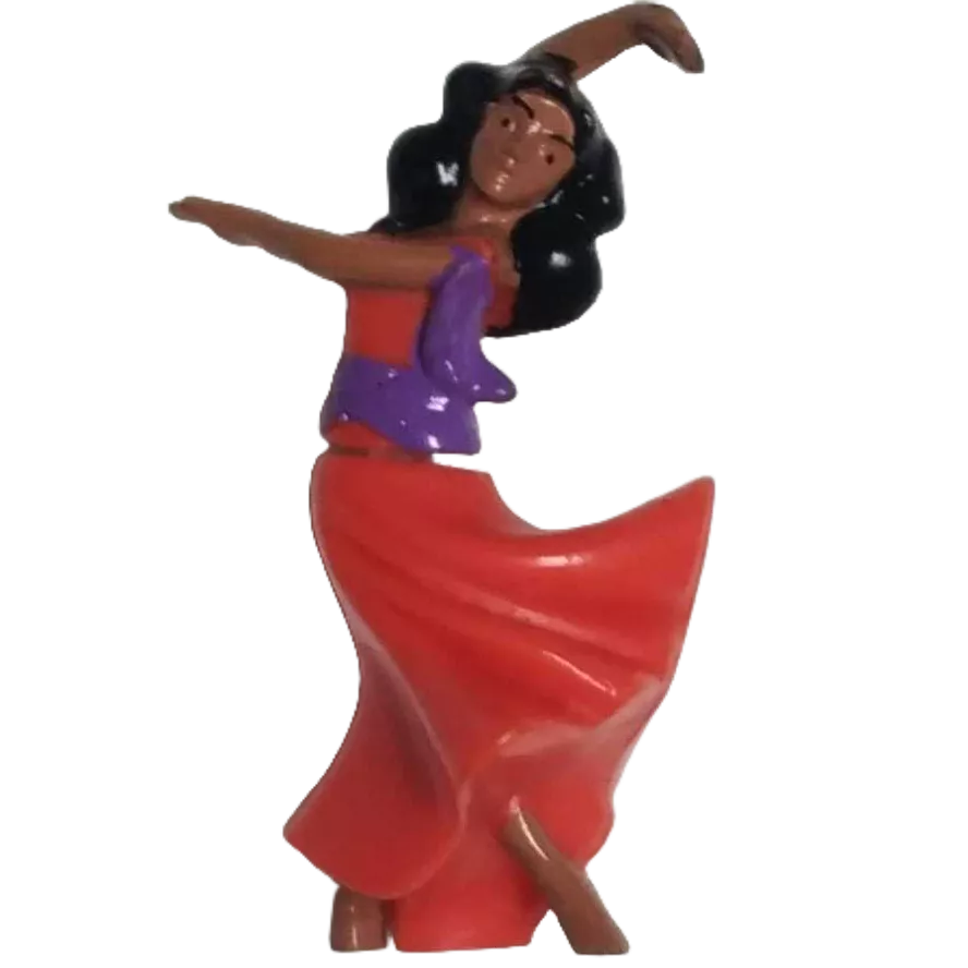 Miniatura Kinder Nestlé - Esmeralda Cigana - O Corcunda De Notre Dame Disney 1996