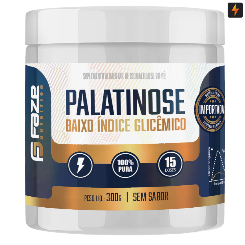 Palatinose Pura Faze Nutrition 300g - Energia de longa duração em Oferta na Shopee