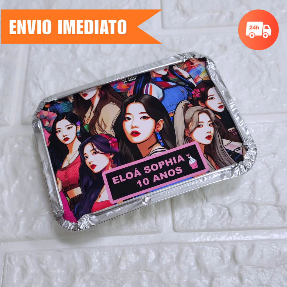 Marmitas Personalizadas BLACK PINK 1.0 l Marmitinha Personalizada l Lembrancinha l Festa Aniversário