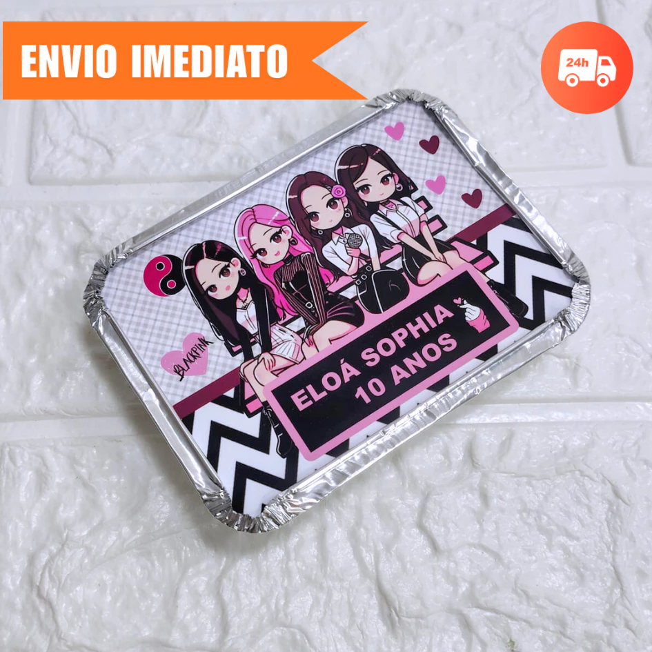 Marmitas Personalizadas BLACK PINK 3.0 l Marmitinha Personalizada l Lembrancinha l Festa Aniversário