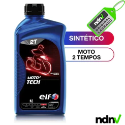 ELF Óleo Lubrificante 2 Tempos – Moto 2T Tech – Sintético – 1 Litro