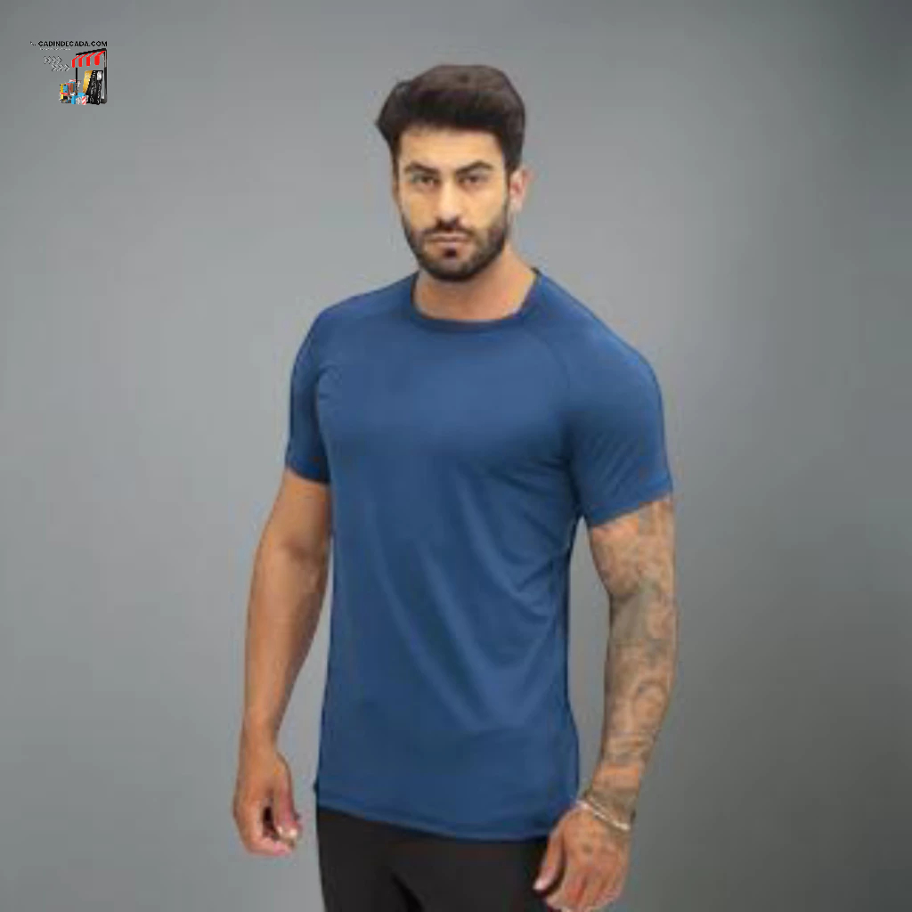 Blusa Masculina Dry Fit estilosa para academia ou rotina