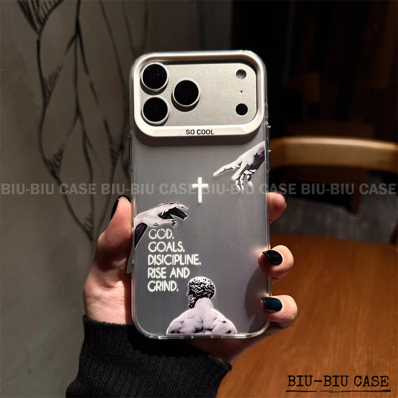Capa de celular Cruz de Jesus Adequado para SAMSUNG Galaxy A55 A35 A25 A15 S24 S22 S23 S25 Capa TPU choque
