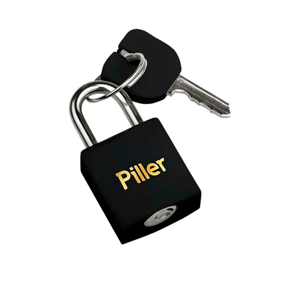 Cadeado Piller 20MM Color Preto em Oferta na Shopee