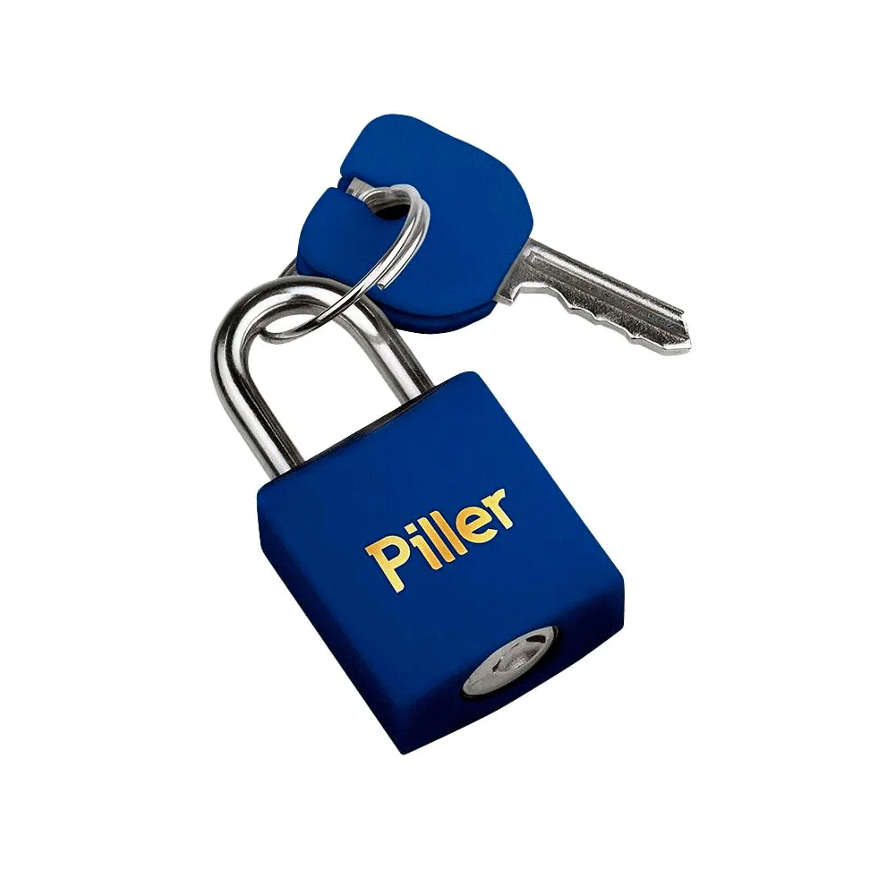 Cadeado Piller 20MM Color Azul