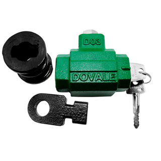 Cadeado Solo P/ Porta de Aço Dovale King 3 em Oferta na Shopee