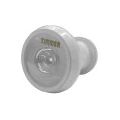 Visor Olho Mágico Timmer Extra Curto Branco 200º