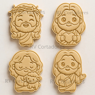 Cortadores Páscoa - Kit Jesus - biscoitos Religioso de pascoa Pasta Americana Biscuit Marcador em Oferta na Shopee
