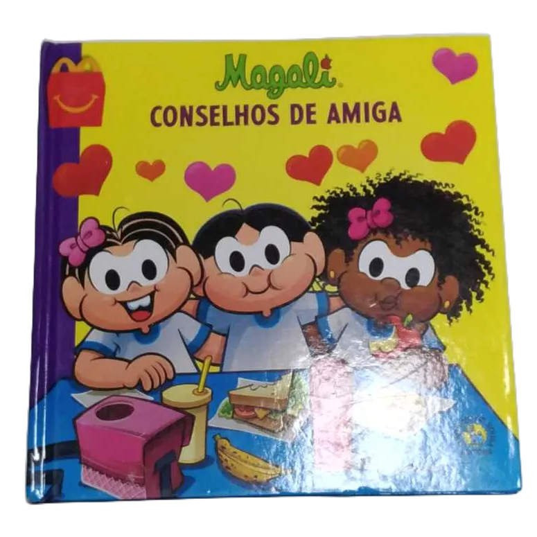 Livro Turma da Mônica (Dois Lados) McDonalds Magali: Conselhos De Amiga
