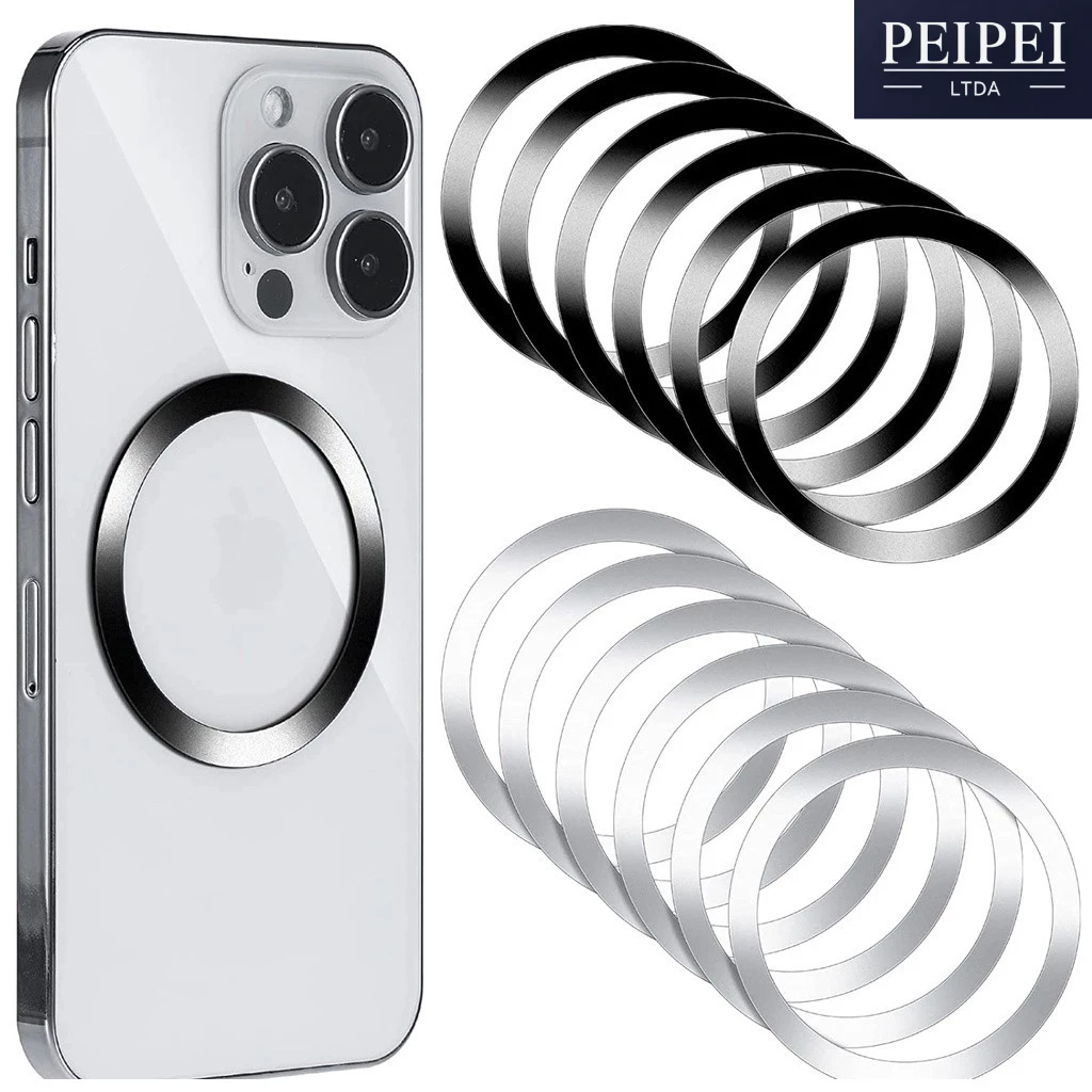 Anel Magnético Adesivo Magsafe Para iPhone Samsung simples em Oferta na Shopee