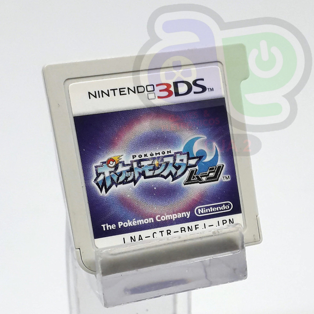 Pokémon Moon Jogo Nintendo 3ds Seminovo JPN