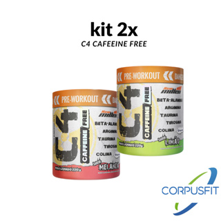 Kit 2 C4 Caffeine Free com Colina 220g - New Millen em Oferta na Shopee