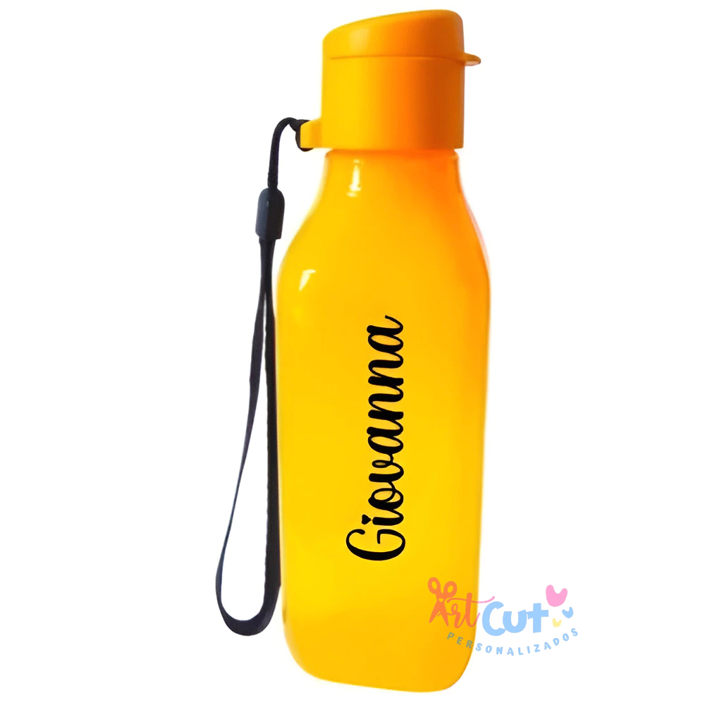 Kit 5 Adesivos Personalizados com Nomes – 9cm para Garrafinhas | Branco ou Preto em Oferta na Shopee