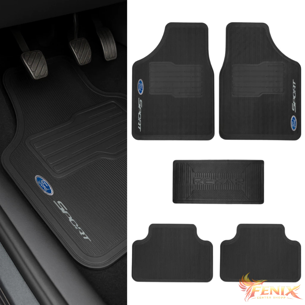 Jogo Tapete de Borracha automotivo Ford EcoSport focus ka fusion fiesta new fiesta