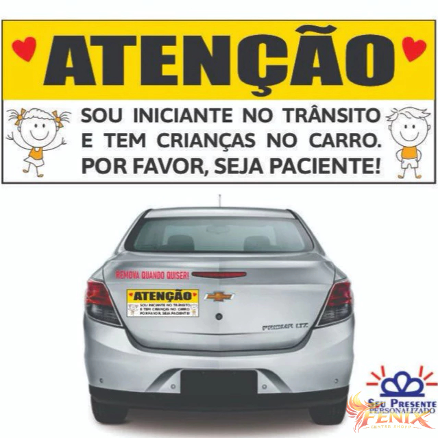 Adesivo Recém Habilitada crianças para carros em Oferta na Shopee