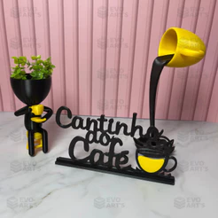 Cantinho do café l xicara flutuante l vaso decorativo robert plant l vaso bob