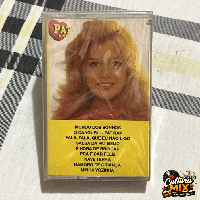 Cassete Pat Beijo 1995 K7 Lacrada Infantil Tv Manchete Xuxa Angélica