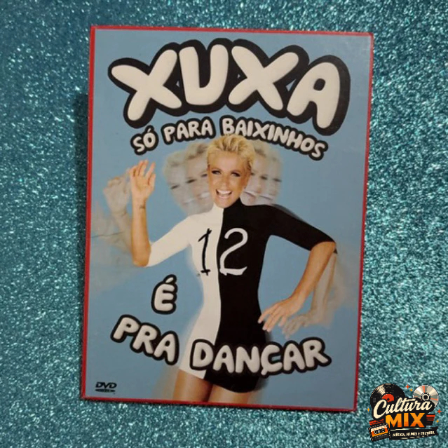 DVD Xuxa Só Para Baixinhos 12 É Pra Dancar Infantil Daniel Buchecha Michel Teló