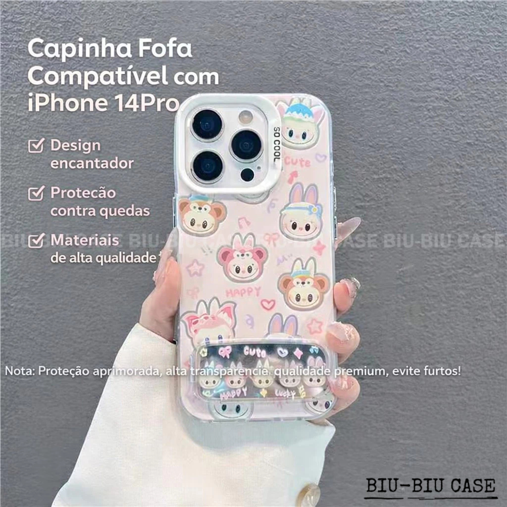 Capinha capa avatar fofo Para SAMSUNG Galaxy A55 A54 A35 A34 A25 A15 S24 S23 S25 pulseira rosa Capa TPU 